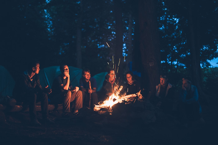 Ambiance de camping